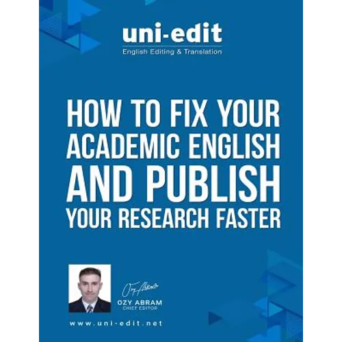 How to fix your academic English writing and publish your research faster