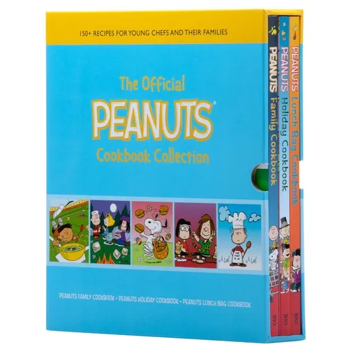 The Official Peanuts Cookbook Collection: 150+ Recipes for Young Chefs and Their Families