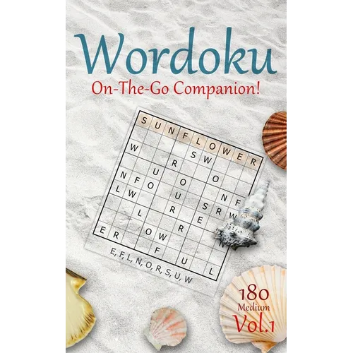 Wordoku On The Go Companion Vol.1: 180 Medium Word-based Sudoku Puzzles with a secret 9-letter word