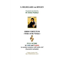 Ordo Virtutum (order Of The Virtues): Full Score In Latin A