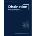 Distinction. Journal of Form. Volume 1, Issue 2, Winter 2025