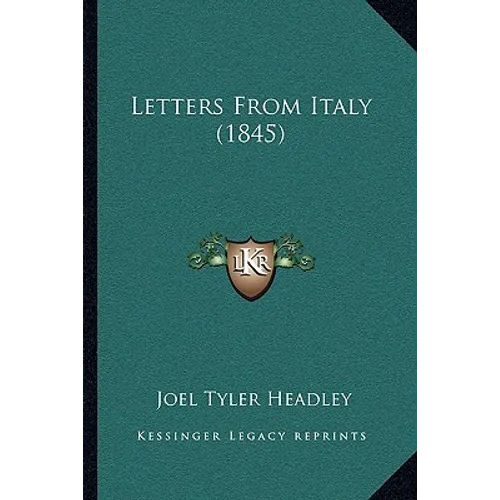 Letters From Italy (1845)