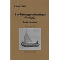 D. (Luft) T. 5212. 3 m-Rettungsschlauchboot Dl 410203: Gerate-Handbuch (Stand August 1943) Luftwaffe Inflatable Dinghy Equipment Handbook 1943