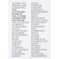 The Standard Book of Noun-Verb Exhibition Grammar