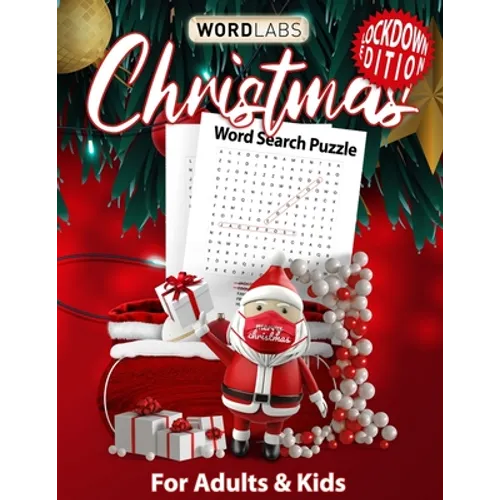 Christmas Word Search Puzzle for Adults and Kids: A Great Gift Idea for Hours Of Holiday Fun!