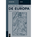 Enea Silvio Piccolomini: De Europa