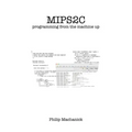 Mips2C: programming from the machine up