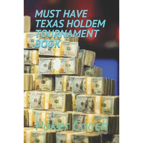 Must Have Texas Holdem Tournament Book