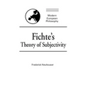 Fichte's Theory of Subjectivity