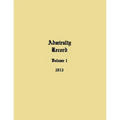 Admiralty Record: Volume 1 (2013)