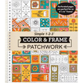Color & Frame - Patchwork (Adult Coloring Book)
