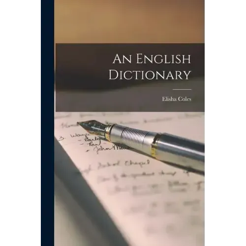 An English Dictionary