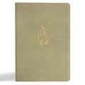KJV Super Giant Print Reference Bible, Sage Suedesoft Leathertouch