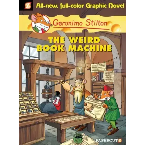 Geronimo Stilton Graphic Novels #9: The Weird Book Machine