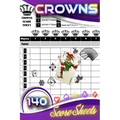 Crowns Score Sheet: Pocket Size 6 x 9 inches