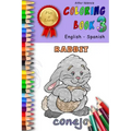 Play & Learn Coloring Book 3: English - Spanish