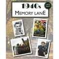 1940s Memory Lane: Large print book for dementia patients