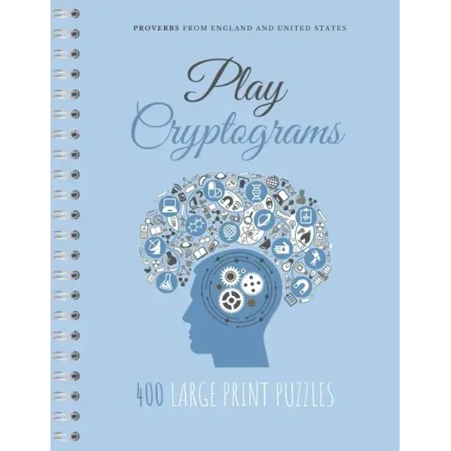 Play Cryptograms: Beginner cryptograms, easy medium cryptograms, cryptogram families puzzle books, simple cryptograms