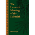 The Universal Meaning of the Kabbalah