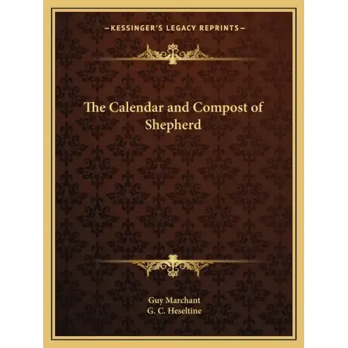 The Calendar and Compost of Shepherd
