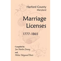 Harford County, Maryland Marriage Licenses, 1777-1865
