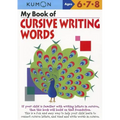Kumon My Book of Cursive Writing Words