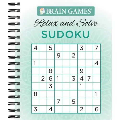 Brain Games - Relax and Solve: Sudoku (Teal)