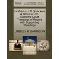 Graham V. J D Spreckels & Bros Co U.S. Supreme Court Transcript of Record with Supporting Pleadings