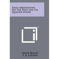 Daily Meditations on the Path and Its Qualifications
