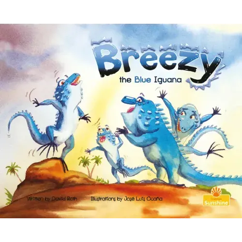 Breezy the Blue Iguana