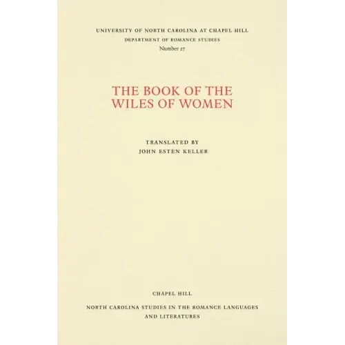 The Book of the Wiles of Women