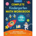 Complete Kindergarten Math Workbook: 175 Fun Activities to Build Math, Logic, and Critical Thinking Skills