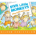 Five Little Monkeys Play Hide and Seek Board Book