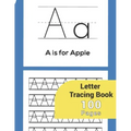 Letter Tracing: Letter Tracing Paper-Perfect For Kids Letter Tracing Books Preschoolers 3-5 Kindergarten Toddlers Boys Girls Kida Age