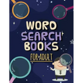 Word Search Books for Adult: Funny Word Search Puzzle Games, 8.5"x11" sized