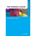 How Vocabulary is learned