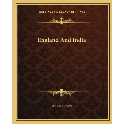 England and India