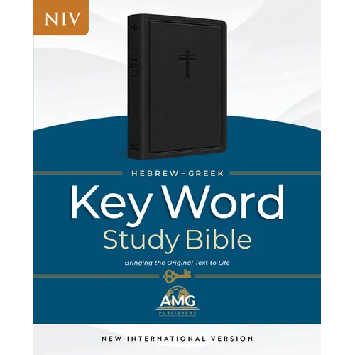 The Hebrew-Greek Key Word Study Bible: Niv-2011 Edition, Endurabound Black