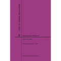 Code of Federal Regulations Title 5, Administrative Personnel Parts 1-699, 2020