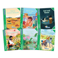 Jolly Phonics Folktales Green Readers (Level 3) Complete Set (1-6): In Print Letters (American English Edition)