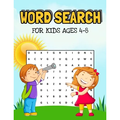 Word Search For Kids Ages 4-8: Sight Words Word Search For Kids, Spelling Word Search To Practice Vocabulary