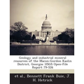Geology and industrial mineral resources of the Macon-Gordon Kaolin District, Georgia: USGS Open-File Report 79-526