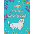 cat farts coloring book: funny cat coloring book for kids ages 4-8