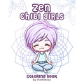 Zen Chibi Girls: A Cute Coloring Book with Kawaii Chibi Zodiac Signs and Yogi Girls