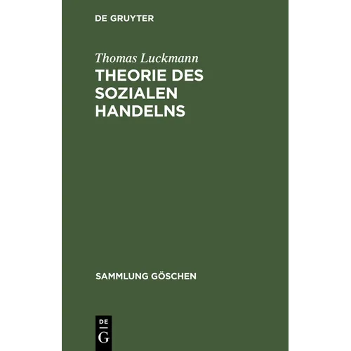 Theorie Des Sozialen Handelns
