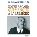 Notre regard qui manque à la lumière