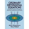 Ordinary Differential Equations: An Elementary Textbook for Students of Mathematics, Engineering, and the Sciences