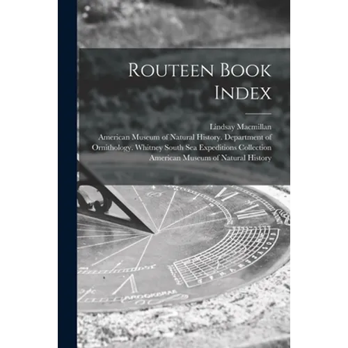Routeen Book Index