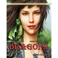 Adult Coloring Books Dragons: Life Escapes Grayscale Adult Coloring Books 48 grayscale coloring pages dragons, fantasy, fire breathing dragons, flyi