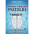 Brain Teaser Puzzles Adults: Walls Puzzles - 200 Brain Puzzles with Answers